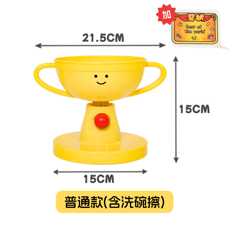 Trophy Bowl Cat Bowl Ceramic Cat Food Feeding Bowl Dog Bowl Adjustable Pet Supplies Hot Selling Pet Bowl Cat Bowl
