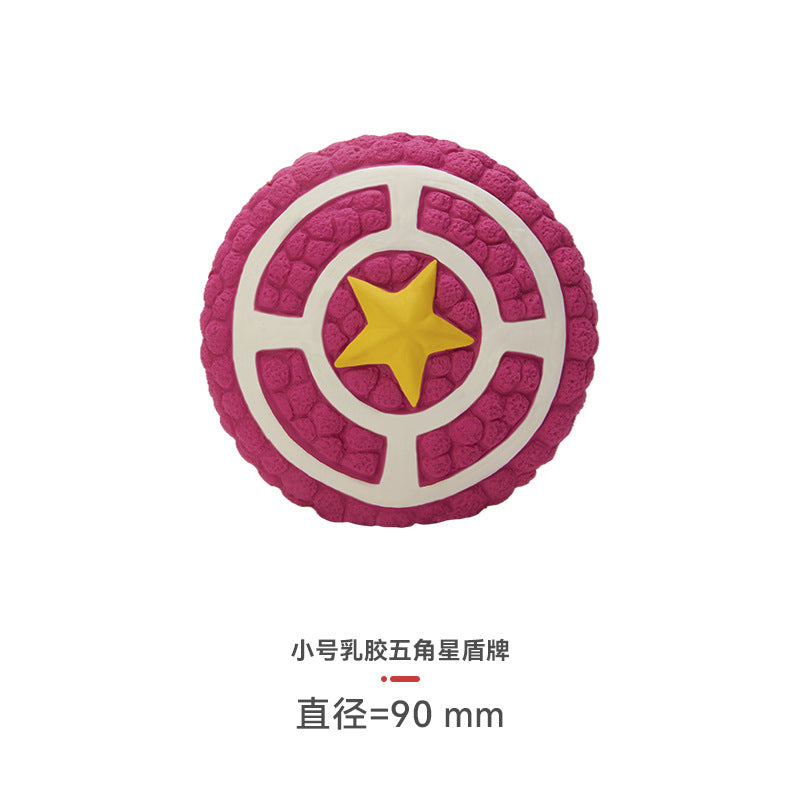 Yite Factory Direct Sales Internet Celebrity Hot Dog Toy Latex Football Tennis Ball Dog Chewing Sound Ball Pet Toy