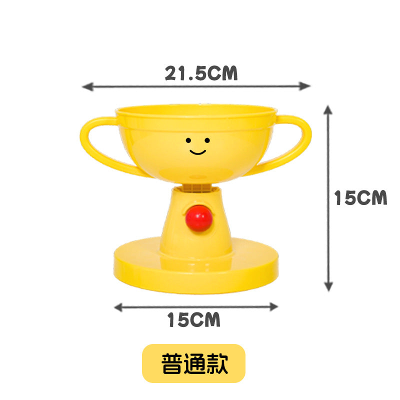 Trophy Bowl Cat Bowl Ceramic Cat Food Feeding Bowl Dog Bowl Adjustable Pet Supplies Hot Selling Pet Bowl Cat Bowl