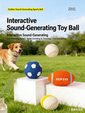 Dog Toys, Latex Rugby Balls, Tennis Balls, Squeaky chew Balls for Dogs