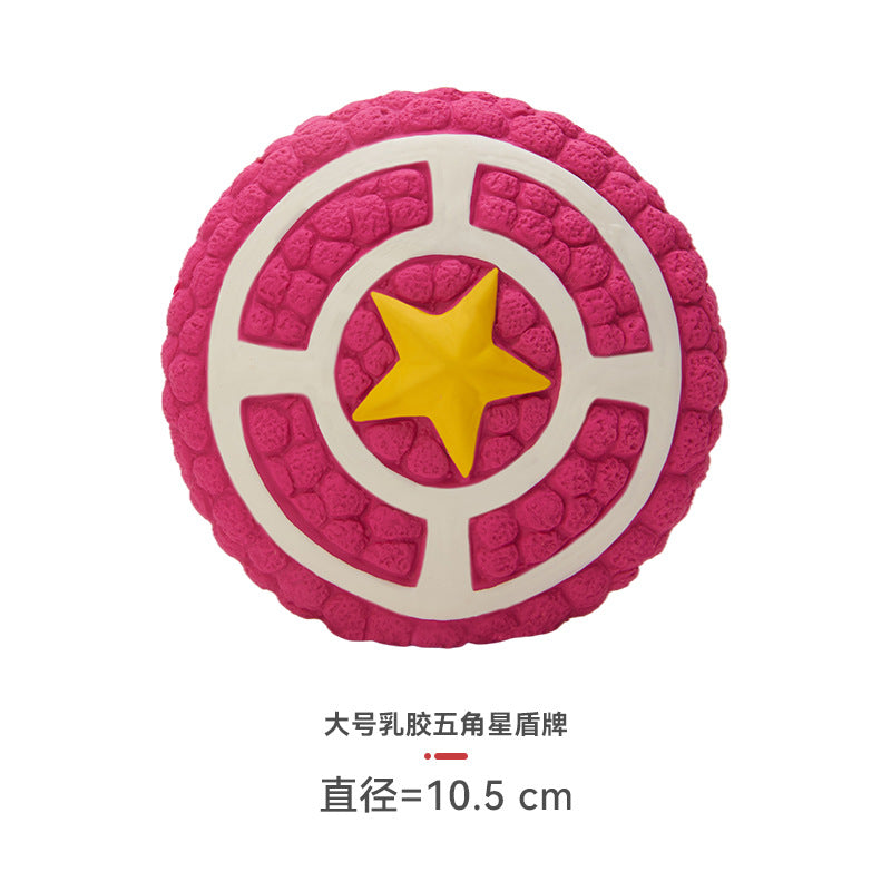 Yite Factory Direct Sales Internet Celebrity Hot Dog Toy Latex Football Tennis Ball Dog Chewing Sound Ball Pet Toy